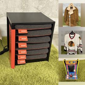 MaxSold Auction: This online auction features NIB Stoov heated seats, men’s & women’s clothing & shoes, ukulele, purses, kids clothing, jerseys, comics, art glass, bike, power tools, and more!
