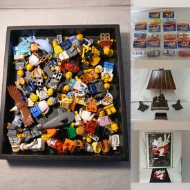 MaxSold Auction: This online auction features electric winch, Legos, die-cast vehicles, power & hand tools, toys, Star Wars collectibles, games, sewing machine women’s shoes, sports memorabilia, children’s books, DVDs, jewelry, coins, storage containers, vintage Pyrex, exercise equipment, stained glass mirror, and more!