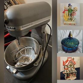 MaxSold Auction: This online auction features comics, Cricut accessories, Hess vehicles, watches, children’s books, vinyl records, Carnival glass, video games, Jim Shore figures, S & P shakers, small kitchen appliances, vintage jerseys, vintage nesting dolls, perfume bottle, vintage planters, vinyl records, Dept 56 buildings, Flow Blue china, and much, much, more!!!