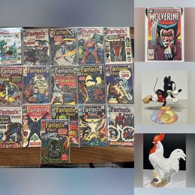 MaxSold Auction: This online auction features Royal Doulton figurines, Disney collectibles, jerseys, Star Trek collectibles, Star Wars collectibles, laser discs & player, historical miniatures, vintage mantle lusters, teacup/saucer sets, Capodimonte figurines, duck decoys, hurricane lamps, comics, children’s books, vintage china bouquets, Lladro figurines, music box collection, costume jewellery, watches, Conte collectibles, small kitchen appliances, collectible teapots & plates, perfume bottles, porcelain dolls, board games, and much, much, more!!!