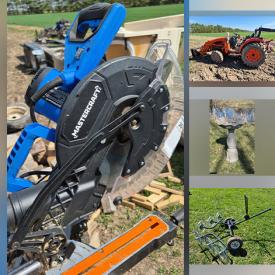 MaxSold Auction: This online auction features Kioti tractor, new rolling tool cabinet, power & hand tools, car care products, vintage tools, electric welder, air compressors, NIB chainsaw, tool bin storage, jackstands, dust collector, power washer, water pump, generator, lawnmower, motors, walk-in tub, pet products, paving stones, log splitter, tires, garden art, snowblower, tiller, garden tools, chest freezers, Carnival glass, and much, much, more!!!