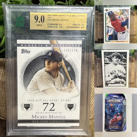 MaxSold Auction: This online auction features sports & non sports trading cards, such as Michael Jordan, Babe Ruth, Patrick Mahomes, Dave Stieb, Joe Carter, Tiger Woods, Caitlin Clark, CJ Stroud, Bob Hope, Ozzie Smith, Star Wars, Pokemon, Yu-Gi-Oh, and Star Wars collectibles, and much, much, more!!!
