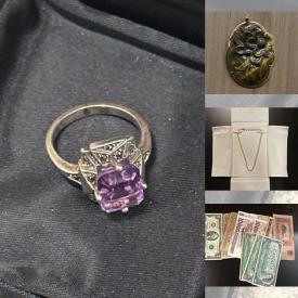 MaxSold Auction: This online auction features puzzles, power & hand tools, Star Wars collectibles, games, teacup/saucer sets, silver jewelry, coins, Blu-Rays, Willow Tree angels, Pokemon collectibles, exercise equipment, sconces, lamps, small kitchen appliances, light-up numbers, art supplies, estate jewelry, art glass, banjo, golf clubs, canopy tent, desk, bike, and much, much, more!!!