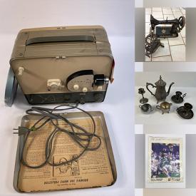 MaxSold Auction: This auction features Collectible Coins, Sports Souvenirs, Trading Cards, Eye Glasses, Hats, Hand Tools, Bags, Canes, Umbrellas, Electronics, Toys, Wobble Dolls, Jewelry, DVDs, Mobility Aids, Dishes, Stamps, Luggage, Religious Charms, and much more.
