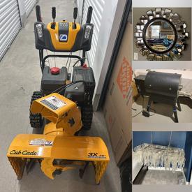 MaxSold Auction: This online auction features sunburst mirror, office supplies, craft supplies, children’s books, Beatrix Potter collection, American girl dolls, pet products, fitness gear, plant pots, faux antlers, desk & chair, puzzles, games, pewter steins, perfume bottles, sports apparel, virtual realty headset, TV, chandelier, pop up canopy, golf clubs, outdoor heat lamp, sports equipment, small kitchen appliances, pellet smoker, sewing machine, costume jewelry, hanging chairs, men’s & women’s clothing, snow blower, and much, much, more!!!