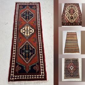 MaxSold Auction: This online auction features Persian rugs such as Shiraz, Zanjan, Ardebil, Hamada, Bakhtiar, Mashhad, Tabriz, Kilim, and more!