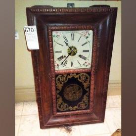 MaxSold Auction: This online auction features Canada Clock Co Clock, Brass Andirons, Gramophone, Handcrafted Doll House, JVC Mini Stereo, China, and much more!