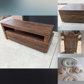 MaxSold Auction: This online auction features inside fountain, toys, carved wood screen, antique decorative vases, Willow Tree, puzzles, antique kitchen tools, golf clubs, bike, snowboard/boots, vinyl records, men’s clothing, video consoles & games, and much more!