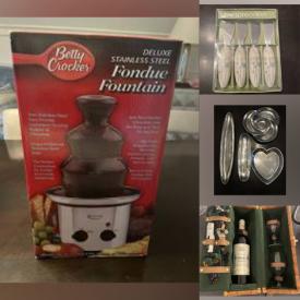 MaxSold Auction: This online auction features decorative plates & platter, ceramic wall art, wine accessories, small kitchen appliances, golf clubs, metal wall art, puzzle, games, educational books & DVDs, and more!