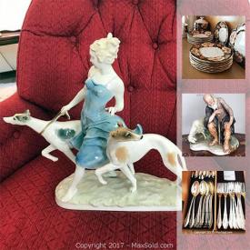 MaxSold Auction: This New York estate sale was a special one. Wtih numerous vintage pieces, including many sterling silver lots, antique porcelain figures, and assorted household decor, this was a great auction that you didn't want to miss.