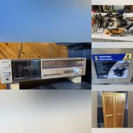 MaxSold Auction: This online auction features Royal Doulton figurines, Hummel figurines, teacup/saucer sets, lift recliner, TVs, stereo components, small kitchen appliances, wheelchair, dehumidifier, loft bed, power washer, power & hand tools, stand assist, chainsaws, yard tools, air compressor, vintage chandelier, NIB ceiling fan, exercise equipment,  vinyl records, quilting machine, and much, much, more!!!