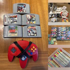 MaxSold Auction: This online auction features pendant light, Star Wars collectibles, costume jewellery, watches, small kitchen appliances, beauty appliances, cookie jar, comics, Pokemon cards, TV, massage chair, video game console & games, vinyl records, pet products, and much more!