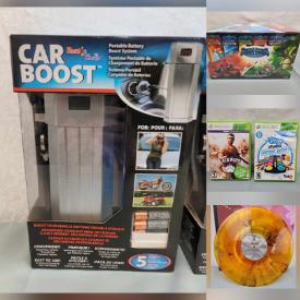 MaxSold Auction: This online auction features Lightseekers Kindred cards, children’s books, DVDs, toys, video game systems & games, Legos, die-cast vehicles, sports trading cards, vintage metal sculpture, vinyl records, new women’s clothing, Warhammer cards, trains, craft supplies, puzzles, kids shoes, baby-themed planters, yarn, vinyl records, vintage books, and much, much, more!!!