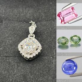 MaxSold Auction: This online auction features gemstone jewelry, rough tourmaline, loose gemstones such as emeralds, moonstones, amethysts, sapphires, garnets, rubies, topaz, quartz, opal, morganites, and much, much, more!!!n