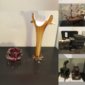 MaxSold Auction: This online auction features hand tools, printers, small kitchen appliances, musical instruments, air compressor, model ship, fan, cuckoo clock, sewing machines, rug runner, antique samovar, stone sculpture, fire pit, BBQ grill, golf clubs, vinyl records, pet products, power tool, marbles, and more!