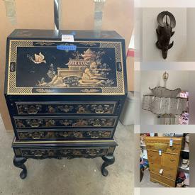 MaxSold Auction: This online auction features vinyl records, power & hand tools, chainsaw, office supplies, pet products, vintage lampshades, CDs, small kitchen appliances, ceramic & glass insulators, window AC unit, men’s & women’s clothing & shoes, wall masks, toys, trinket boxes, mannequins, printer, vintage bowling balls, vintage Barbie collection, viintage radios, vintage children’s records, vintage furniture, and much, much, more!!!
