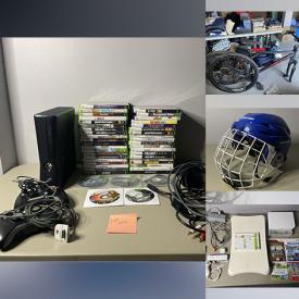MaxSold Auction: This online auction features video game console & games, bike, TV, toys, heater, printer, office supplies, beauty appliances, comics, DVDs, mini projector, hand tools, fitness gear, men’s clothing, gaming chair, and more!