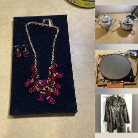 MaxSold Auction: This online auction features Ridgeway dishware, art glass, LED light, printer, hand tools, watches, small kitchen appliances, vacuum storage bags, Wade tea figurines, costume jewellery, Christmas dishware, and more!n