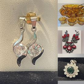 MaxSold Auction: This online auction features silver jewelry, Swarovski jewelry, stainless steel charms, porcelain dolls, bike, generator, vintage Blue Willow plates, vintage Noritake bowl, Carnival glass, teacup/saucer sets, Toby jugs, Yamaha keyboard, and more!