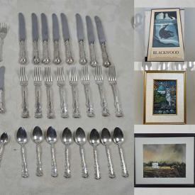 MaxSold Auction: This online auction features currency, G. J. Britton original watercolours, First Day covers, Abingdon pottery, vintage postcards, mini fridge, Quebec table lamp, vintage Valentine cards, Tom Thomson reproduction, toys, games, electrical supplies, and much, much, more!!!