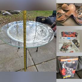 MaxSold Auction: This online auction features Batman collectibles, toys, comics, pop culture action figures, sports collectibles, men’s clothing, vinyl records, coins, Nascar collectibles, English riding saddle, WWF collectibles, sports trading cards, video games, puzzle, NIB Funko Pops, bass drum, NIB vanity light,  new beauty products, NIB chandeliers, new closet door knob sets, and much, much, more!!!