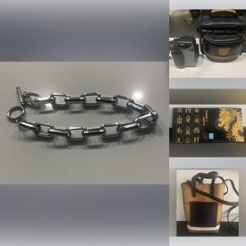 MaxSold Auction: This online auction features silver jewerly, NIB massagers, new handbags, decanters, Delft dish, novelty planter, oil lamps, vintage bar cart, tapestry, antique mantel clock, women’s clothing, small kitchen appliances, NIB beauty products, stained glass candles, Chinese paintings, fitness gear, hand tools and more!