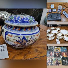 MaxSold Auction: This online auction features men’s & women’s clothing, kids clothing & shoes, cameras & accessories, vintage Chinese vases, art glass, NIB watch, video game system & games, dashcam, small kitchen appliances, computer components, telescopes, vintage ginger jars, stamps, vintage Asian tea sets, coins, banknotes, collector plates, Royal Doulton figurine, sports trading cards, jade jewellery, DVDs, vintage brass collectibles, Chinese snuff bottles, new cabinet pulls, toys, games, vintage Japanese plates, wood carvings, children’s books, vintage Saki sets, laser discs, drone, pet products, and much, much, more!!!