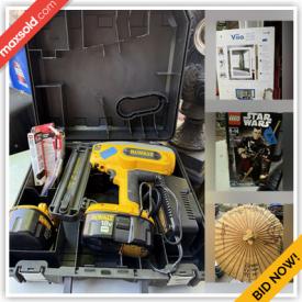 MaxSold Auction: This online auction features power & hand tools, Roda Belanger prints, craft kit, toys, blow up advertising tube, men’s & women’s clothing & boots, printers, bicycle, hardware, costume jewellery, watches, bikes, plant pots, NIB beauty light, men’s & women’s perfume/cologne, small kitchen appliances, Christmas house, and more!