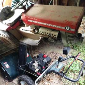 MaxSold Auction: This online auction features Wire Wood Frame And Wood, Snow blower, Garden Tractor and much more!