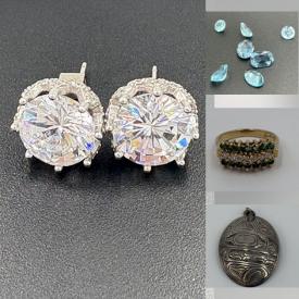 MaxSold Auction: This online auction features gold, silver, & gemstone jewelry, coins, netsukes, jade carvings, watches, vintage pens, and loose gemstones such as diamonds, peridots, amethyst, moonstones, garnets, topaz, opals, rubies, and much, much, more!!!