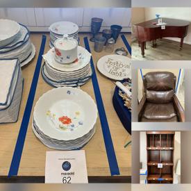 MaxSold Auction: This online auction features pool table, hand tools, cookie jar, office supplies, small kitchen appliances, milk glass, art glass, sleeper sofas, scrapbooking supplies, area rug, baby grand piano, mobility aids, adjustable beds, men’s & women’s clothing, Stauer jewelry, costume jewelry, home health aids, women’s shoes, vintage cameras, games, desk & chair, leather power recliners, TVs, refrigerator, washer, exercise equipment, patio furniture, BBQ grill, flower pots, printer, area rug, and much, much, more!!!