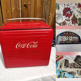 MaxSold Auction: This online auction features toys, teacup/saucer sets, collector reference books, video game consoles, egg cup collection, NIB drawer knobs, sports trading cards, flute, rock tumbler, power tools, CDs, Blu-Ray, DVDs, slot machine glass, and more!