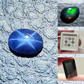 MaxSold Auction: This online auction features loose gemstones such as citrines, sapphires, tourmalines, garnet, topaz, opals, peridots, rubies, emeralds, aquamarines, moonstones, amethyst, morganite, onyx, peridots, and more!
