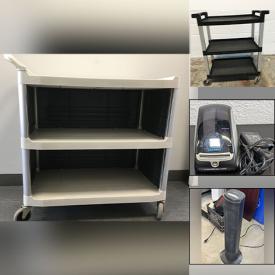 MaxSold Auction: This auction features Bubble Mailers, Boxes,  Thermal Printers,  Shelving, Fans, Heaters,  Pool Covers, Camping Gear, Service Cart, Books, Shoes, Shredder, Barware, Queen Elizabeth Collectibles,  Lighting  , National Geographic Magazines, Stoneware, Door Hardware, Art, Painter Equipment and Much,   Much More!