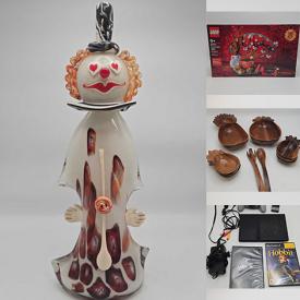MaxSold Auction: This online auction features action figures, Legos, craft supplies, toys, video game consoles & games, men’s & women’s clothing, hand tools, plumbing supplies, collectible cars, Pokemon cards, cookie jar, sewing machines, art glass, decorative plates, and more!
