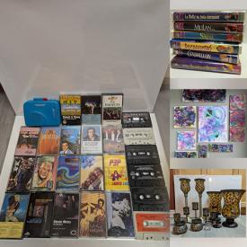 MaxSold Auction: This online auction features gemstone carvings, DVDs, Disney VHSs, cameras, craft stamps, Josee Laberge original paintings, craft supplies, games, men’s graphic t-shirts, and more!!!