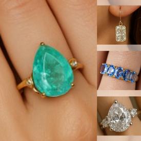 MaxSold Auction: This online auction features silver, gold & gemstone jewelry, pocket scale weight, coin, and loose gemstones such as amethysts, emeralds, rubies, diamonds, zircons, sapphires, peridots, moonstones, citrines, topaz, tanzanites, quartz, moissanites, opal, and much, much, more!!!