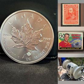 MaxSold Auction: This online auction features vintage Toronto history ephemera, antique Royal Doulton plates, Art Deco Lustreware, comics, Pokémon cards, antique books, costume jewelry, coins, banknotes, bottle jack, power & hand tools, vintage tools, sports trading cards, stamps, and more!