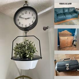 MaxSold Auction: This online auction features room divider, desk, games, side tables, vintage sun mirror, sewing machine, vintage theatre seats, dog grooming stand, pet products, pressure washer, area rugs, planters, garden art, wheelchair, stools, wall tapestry, sunlight lamp, and more!