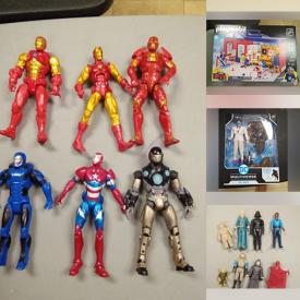 MaxSold Auction: This online auction features Coca-Cola collectibles, sports collectibles, steins, RC cars, action figures, Legos, Star Wars collectibles, games, comics, DVDs, toys, puzzle, NIB vintage Barbies, standing ashtrays, printer, and more!