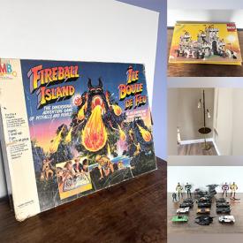 MaxSold Auction: This online auction features metal sculptures, comics, vintage toys, collectible vehicles, action figures, games, vintage pottery,  vintage books, floor lamp, Star Wars collectibles, art books, Lego kits, video games, vintage dino egg lamps, Coca-Cola collectibles, art glass, Pokemon collectibles, die-cast vehicles, Glen Loates prints, sports collectibles, vintage bottles, soapstone figurine, and much, much, more!!!