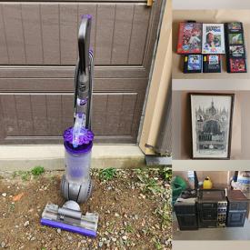 MaxSold Auction: This online auction features Star Trek collectibles, fitness gear, craft supplies, video games, Dyson vacuums, safety deposit boxes, milk glass, model train cars, music cassettes, art books, and more!