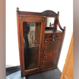 MaxSold Auction: This online auction features vintage books, stereoscope, flatware, shop vac, planters, records, signed art, oil lamps, statues, receivers, CD player, DVD player, mirrors, china, cast iron door stops, and much more!