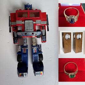 MaxSold Auction: This online auction features gold, silver,  & gemstone jewelry, costume jewelry, pocket & wrist watches, vintage pin collection, men’s clothing, comics, and more!