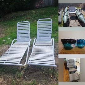 MaxSold Auction: This online auction features pontoon boat, art glass, men’s clothing, craft supplies, metal wall art, Hummels, women’s scrubs, pet products, plant pots, children’s books, outdoor furniture, decanter, snowshoes, Star Wars collectibles, and more!