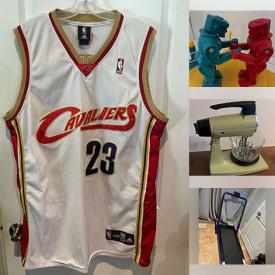 MaxSold Auction: This online auction features sports collectibles, men’s clothing, games, vintage toys, vintage ashtrays, decanter set, Lladro figurines, art glass, puzzles, CDs, small kitchen appliances, vintage tools, cookie jar, vintage sports equipment, collector plates, sports trading cards, non-sports trading cards. Mridangam drum, fishing gear, stained glass window, marbles, and more!