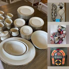 MaxSold Auction: This online auction features Depression glass, costume jewelry, watches, Disney collectibles, animal figurine collection, teacup/saucer sets, Swarovski figurines, Lladro figurine, Precious Moments, sleigh bed, games, jewelry armoire, vintage train track & cars, Effabee & Alexander dolls, children’s books, exercise equipment, art glass, Star Wars collectibles, and more!