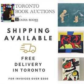 MaxSold Auction: This online auction features First Edition books, autographed books, vintage books, original lithographs, woodcut engraving, poetry books, children’s books, David Winter cottages, Folio Society books, bike, beer advertising signs, and more!n