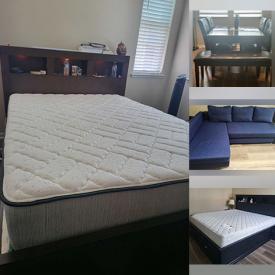 MaxSold Auction: This online auction features outside chairs, pressure washer, home theater sound system, sectional sofa, massage chair, platform beds, TV, glass curio cabinets, bar stools, small kitchen appliances, and more