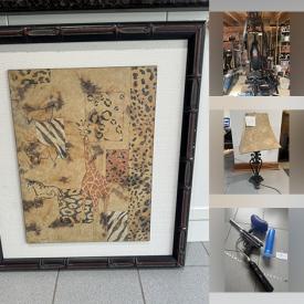 MaxSold Auction: This online auction features original signed artwork, hair accessories, teacup/saucer sets, decorative plates, puzzles, toys, children’s books, bar chairs, exercise equipment, stained glass lamp & table, gift bag collection, solar lights, art glass, craft kits, office supplies, patio furniture, fitness gear, planters, and more!